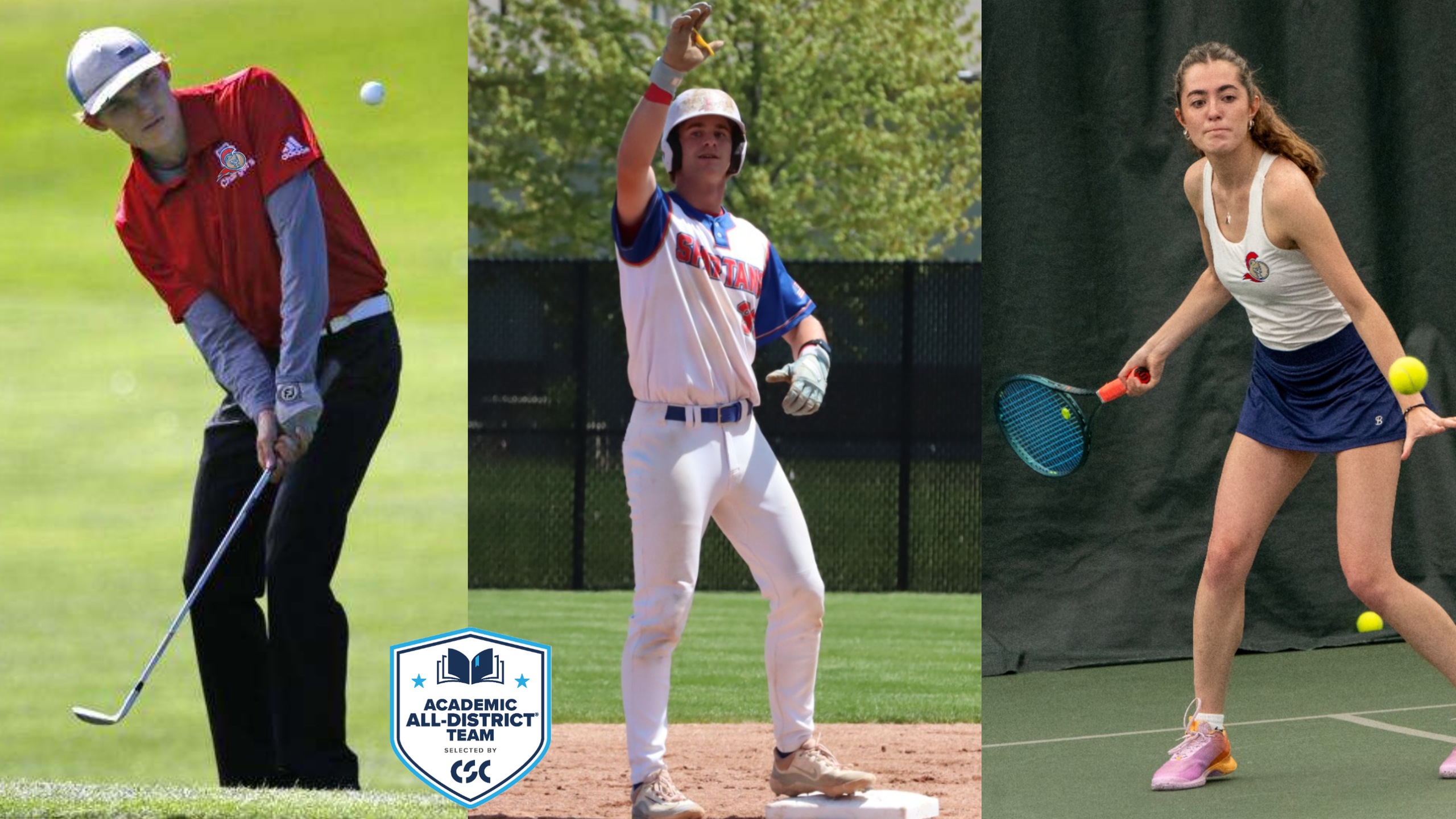 Three CSC All-District