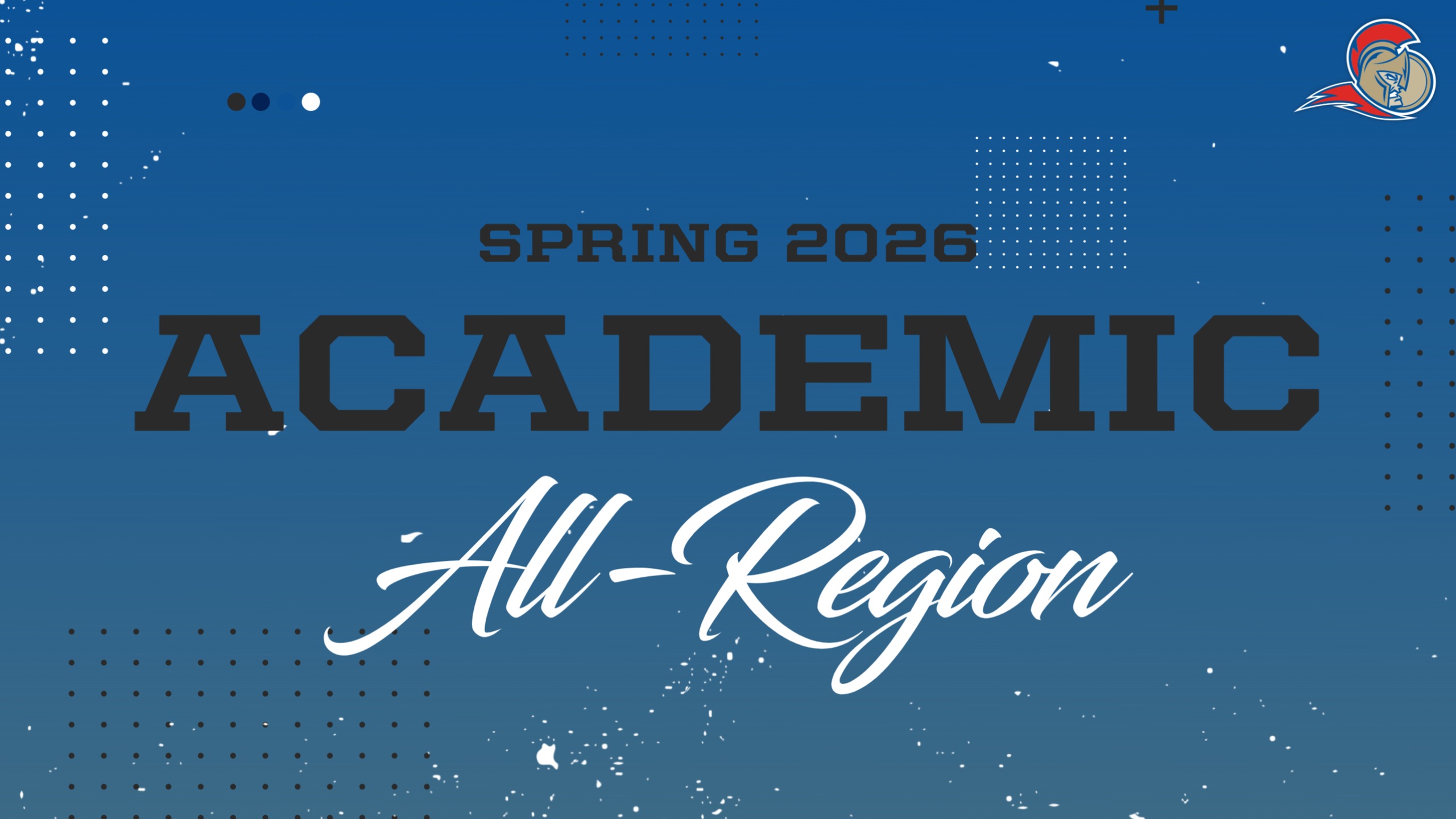 Seventy-Seven Earn Spring 2026 Academic All-Region