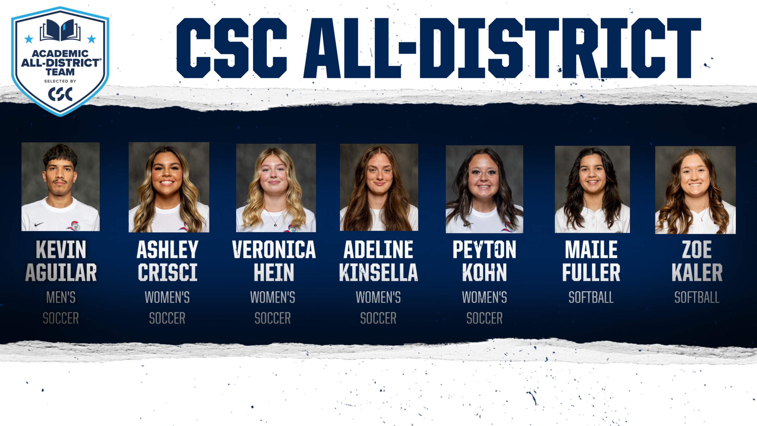 Seven Earn CSC All-District Honors